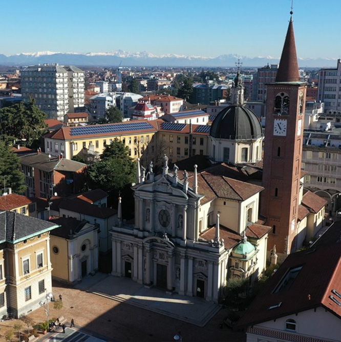 Busto Arsizio si illumina