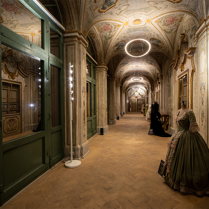 Illuminazione Palazzo Collicola Spoleto I-DEA Luce architettura